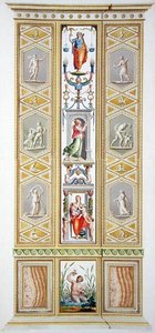 Panel fra Raphael Loggia i Vatikanet, fra 