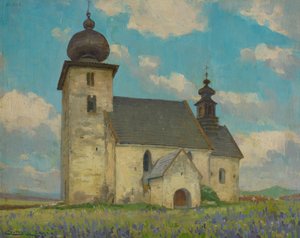 Den hellige ånds gotiske kirke i Žehra