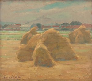 Harvest, ca. 1910 (olje om bord)