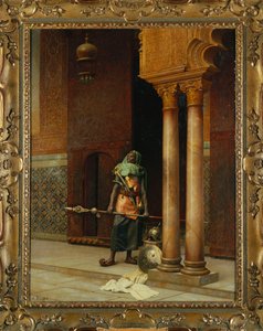 Harem Guard (olje på lerret)