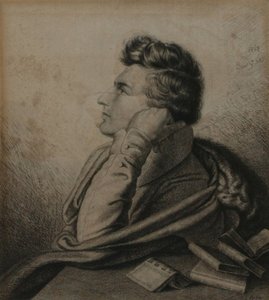 Portrett av poeten Heinrich Heine 1797-1856, 1827