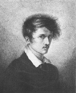 Selvportrett, 1813 av Ludwig Emil Grimm