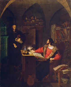 Faust og Mephisto i studien