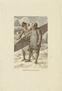 Innbyggere på Grønland Grønlendere (tittel på objekt)