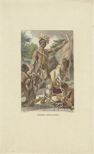 Iroquois-familien foran tipi Nord-indianere (tittel på objekt)