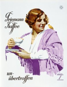 Friemann Coffee - uovertruffen av Ludwig Hohlwein