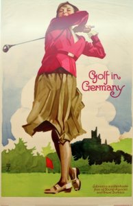 Golf i Tyskland / Informasjon og håndbøker fra alle turistbyråer og reisebyråer av Ludwig Hohlwein