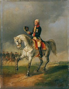 Kaiser Joseph II. gjenoppta av Ludwig Johann Passini