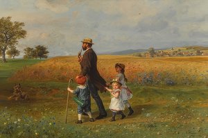 Søndagstur. 1889
