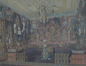 Det asiatiske tyrkiske rommet i Great Palais i Tsarskoye Selo