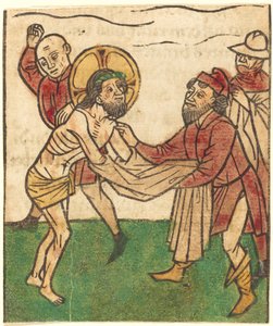 Kristus fratatt sin kappe.