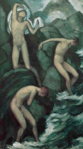 Fjellbekk av Ludwig von Hofmann