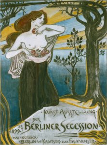 L. v. Hofmann, plakat for Berlin Secession