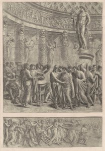 Et antikt offer, 1820-tallet. av Luigi Ademollo