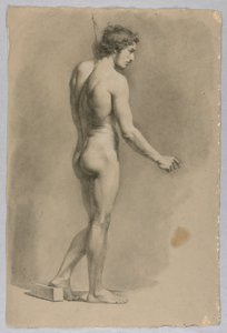 Naken mann