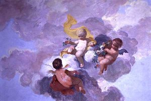 Putti, ca. 1790 (frisk) av Luigi Catani