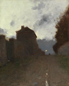 Montmartre i skumringen av Luigi Loir
