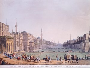 Cairo Main Square, av Luigi Mayer av Luigi Mayer
