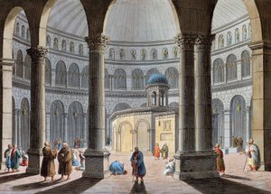 Den hellige gravs kirke, Jerusalem av Luigi Mayer