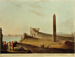 Frankrike, Paris, Cleopatras nål i Alexandria av Luigi Mayer