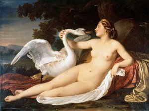Leda og svanen, 1840-1850.