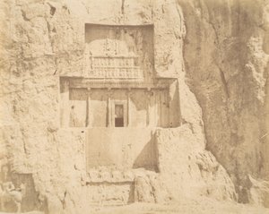 11 [Naksh-i Rustam], 1840-60-tallet. av Luigi Pesce