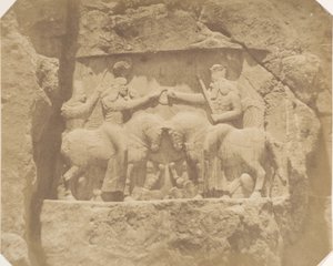 Bas Relief på Nakshi Rustam, av Luigi Pesce