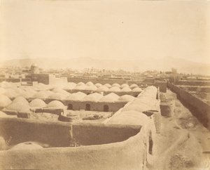 [South Gate of the Arq, Teheran, Iran], 1840-60-tallet. av Luigi Pesce