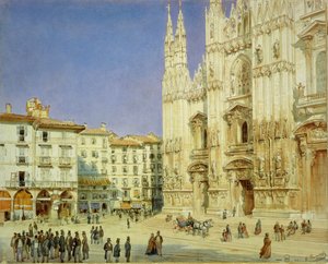 Katedralen i Milano, 1846