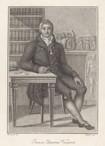 Ennio Quirino Visconti av Luigi Rados, after Luigi Bramati or Antonio Bramati