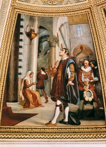 Galileo Galilei ser på lysekronen som svinger frem og tilbake ved Pisa-katedralen 1582