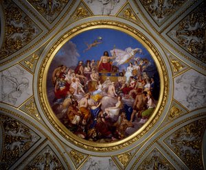 Olympus, Iliaden-rommet, Palazzo Pitti (fresco)