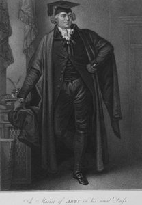 En Master of Arts i sin vanlige kjole, 1796.