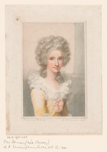 Portrett av billedhugger Anne Seymour Damer