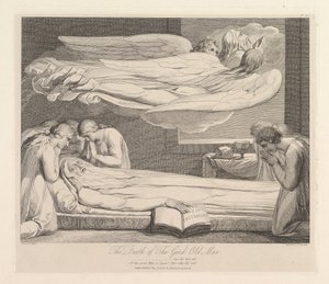 The Death of the Good Old Man, fra Graven, et dikt av Robert Blair, 1. mars 1813.