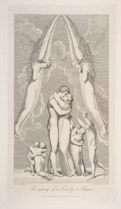 The Meeting of a Family in Heaven, fra The Grave, et dikt av Robert Blair, 1. mars 1813.