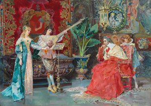 Et musikalsk mellomspill, 1881 av Luis Alvarez Catalá