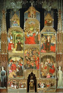 St. Marias alter av Luis Borrassa