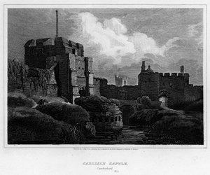 Carlisle Castle, Cumberland (gravering)