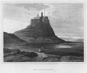 Holy Island Castle (gravering)