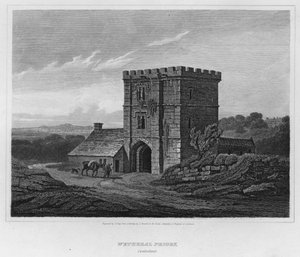 Wetheral Priory, Cumberland (gravering)
