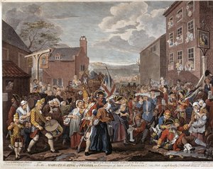 Vaktenes mars mot Skottland i år 1745