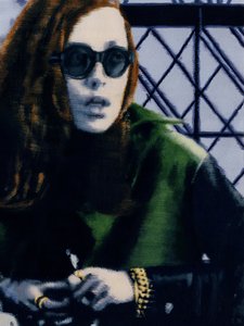 Jess, ca. 2012 (akrylmaling på papir)