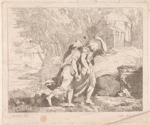 Deucalion og Pyrrha etter flommen