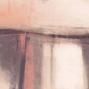 Blush Horizon – Abstrakt av MANSI SAXENA