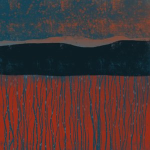 Moody Orange Field av MANSI SAXENA
