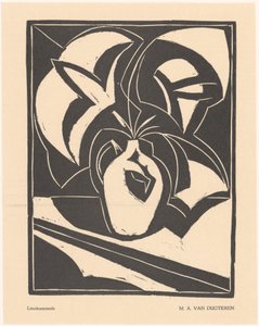 Blomster i en mugge av M.A. van Dugteren