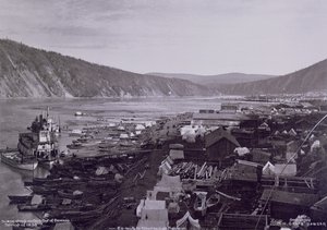 Dawson City om våren av M.H. Craig