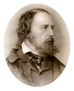 Alfred, Lord Tennyson, engelsk poet, 1909. av M Arnault