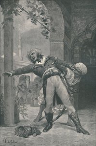 Attentatet på Kléber i Kairo, 14. juni 1800, 1896 av Horace de Callias